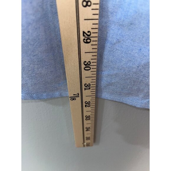 US Polo Assn Mens Button-Down Shirt Size Large Blue Stretch - Picture 3 of 9